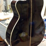 Three lacquer spray sessions and the finish is looking good!